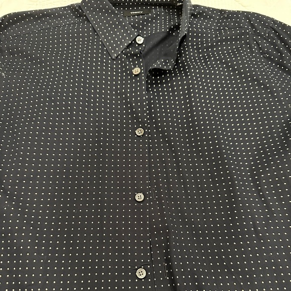 Theory blue long sleeve button up - Picture 5 of 5